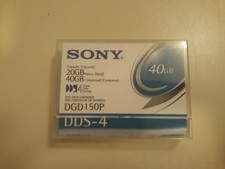 5 SONY DDS-4 Cassetta Di