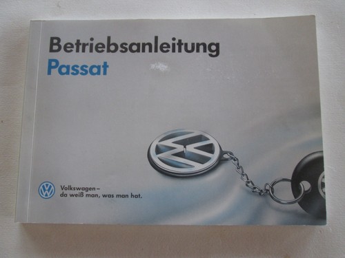 Passat betriebsanleitung - vw,