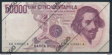 °°° ITALIA - 50000 LIRE