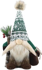 Gehydy Gnomi Natalizi Decorazioni Natalizie Natale Gnomo Ciano 