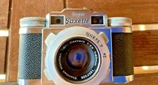 Braun Super Paxette Rangefinder Camera Vintage con CASSARIT 50 mm no leica