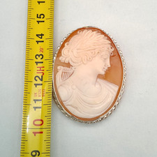 Ciondolo donna vero cammeo