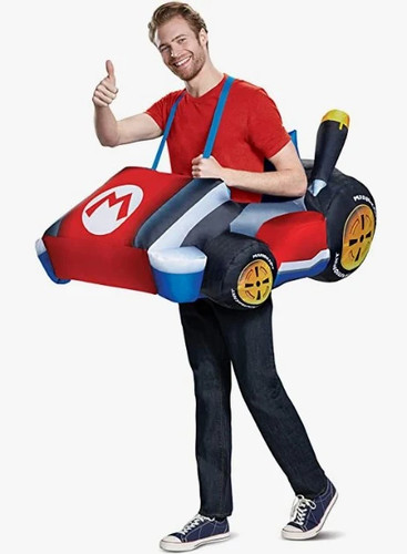 Mario kart rosso super - mario,