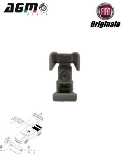 Gancio supporto aletta - gancio,