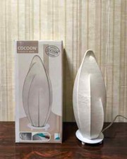 COCOON Table Lamp mod. TOZZA 91886 Steel Base by EGLO 1990-2000 New in Box