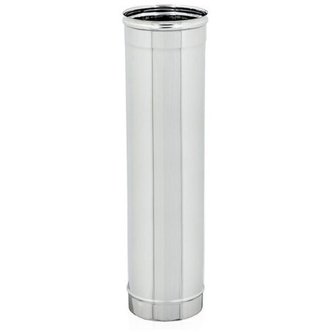 Tubo acciaio inox 1000mm - 80,