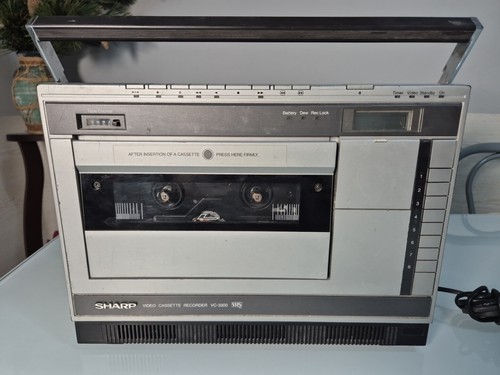 Sharp video cassette - video, recorder