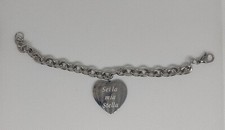 Bracciale acciaio, Cuore,frasi,mamma, Stella, anallergico, bijoux, accessori