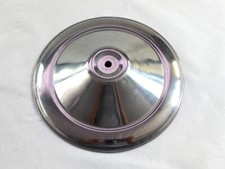 A680/2 BORCHIA COPRICERCHIO COPRIMOZZO COPPETTA IN METALLO CROMATO FIAT 500 F RI