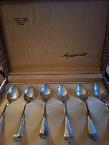 Set cucchiaini argento - cucchiaini,