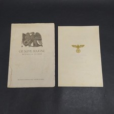 Libro Giuseppe Majone medaglia