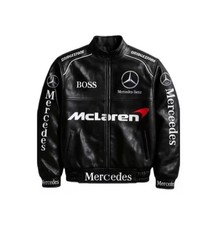 Giacca Mercedes Benz Automotive Moda, F1, Motor Sport Moda Racing Jacket