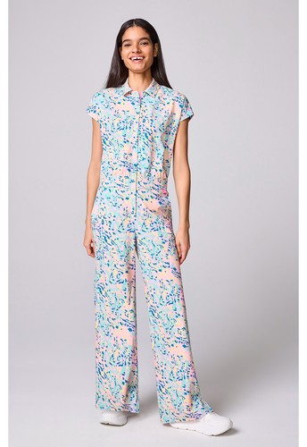 Tuta med couture stampata - tuta,