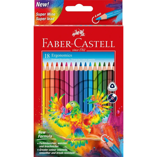 Astuccio pastelli - 18,