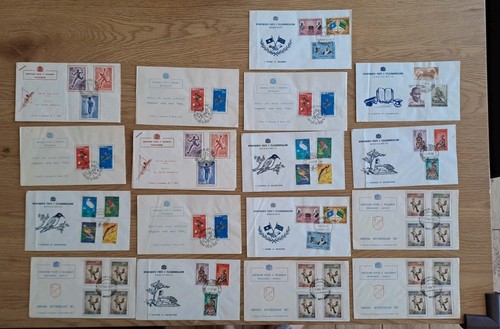 Lotto buste primo - giorno, fdc