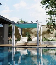 10x10 Ft Outdoor Pergola Metal