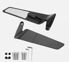 SPECCHIETTI PER MOTO SCOOTER NAKED RETROVISORI IN ALLUMINIO RACING UNIVERSALI