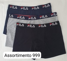 3 BOXER UOMO FILA COTONE