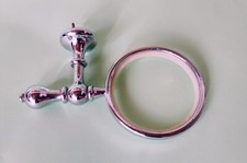 Supporto Portaspazzolini in Acciaio Bagno TULLI ZUCCARI Vintage '70 - Come Nuova