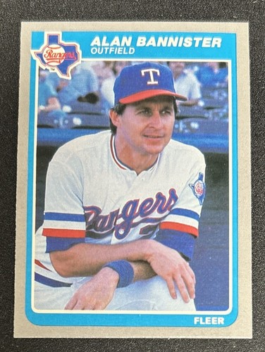 Carta baseball fleer alan - carta,