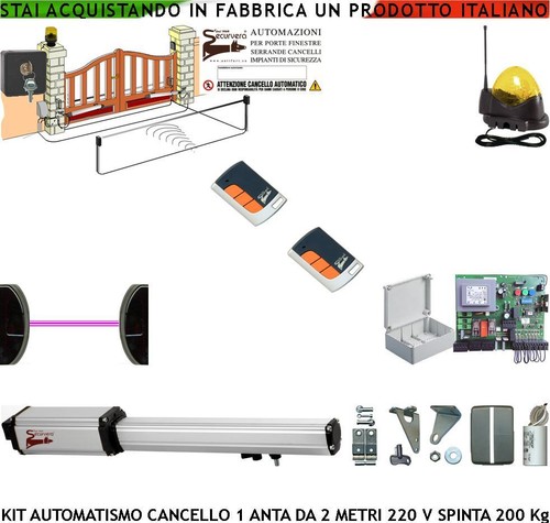 Kit automatismo cancello - automatismo,