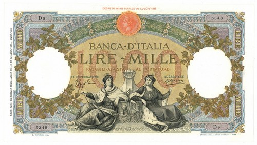 1000 lire capranesi - lire,