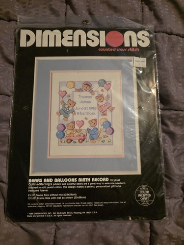 Dimensioni punto croce - , contato