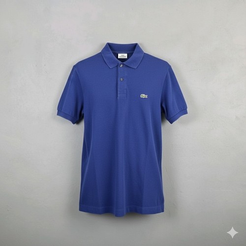 Polo lacoste uomo indaco - l,