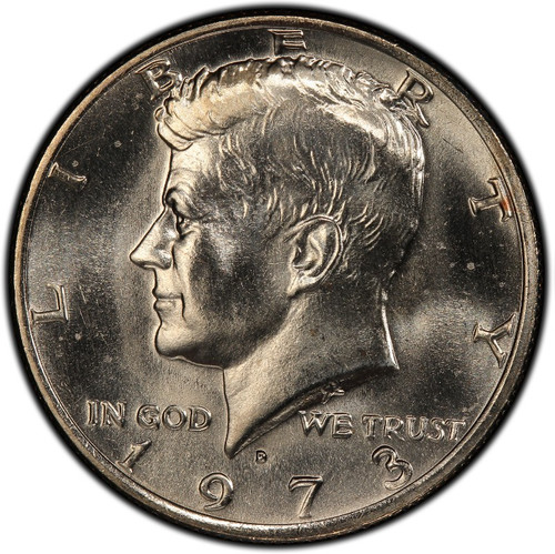 1973 mezzo dollaro kennedy - mezzo,