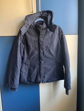 GIUBBOTTO WOOLRICH TRENCH CAPPOTTO JACKET PARKA DONNA WOMAN BLU BLUE