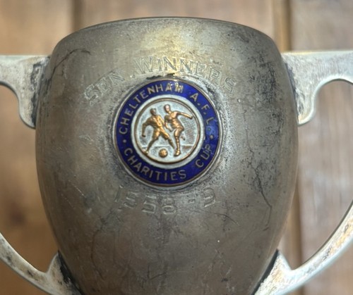 Trofeo placca argento vintage