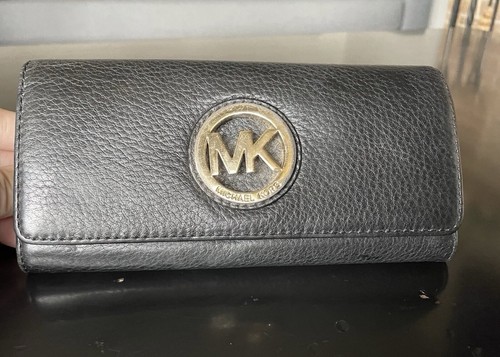Portafoglio michael kors - kors, nero