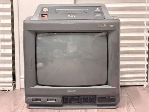 Console crt integrata sharp - tv,