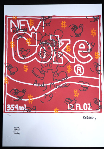Litografia keith haring in - litografia,