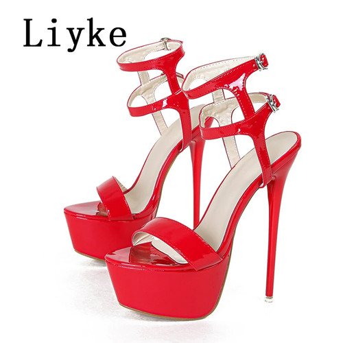 Liyke sandali con plateau - plateau, sexy