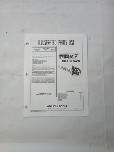 Lista ricambi illustrati