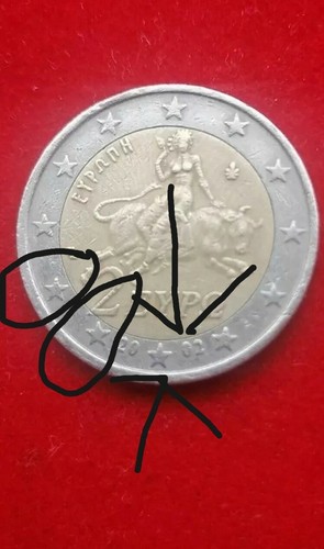 Moneta rara greca - rara, euro