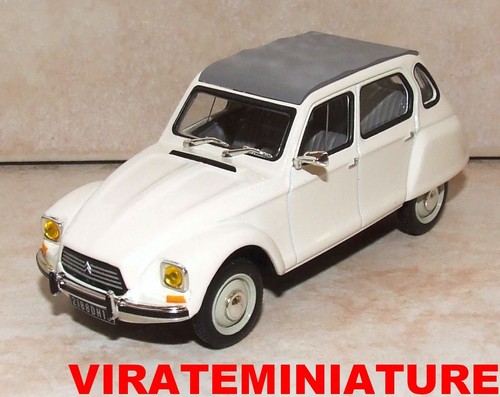 Citroen dyane blanche annee - 6,