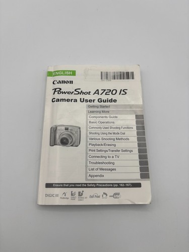 Canon powershot a720 - powershot,