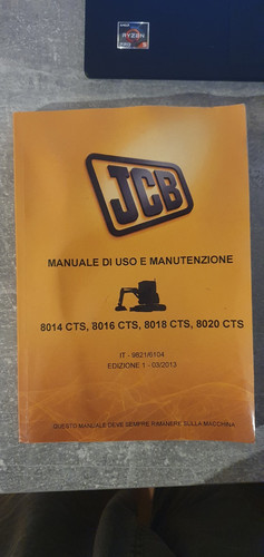 Manuale jcb 8014 - 8014, 8018