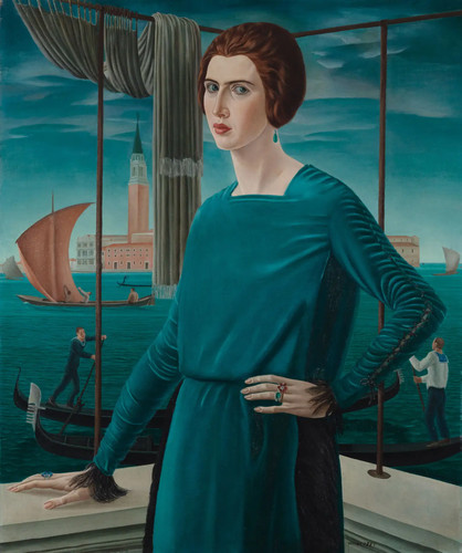 Ubaldo oppi portrait - of, his