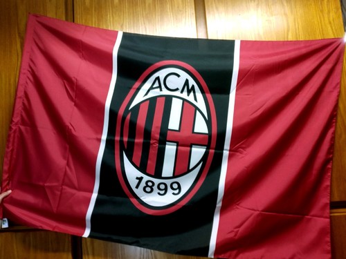 Bandiera milan 90x140 - milan,