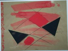 WALTER FUSI - tempera su carta