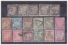 Francia 1881/93  Segnatasse - Usato