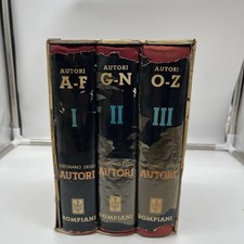 DIZIONARIO LETTERARIO BOMPIANI
