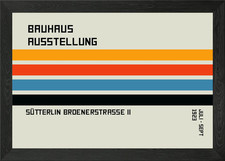 Bauhaus 3 poster arte da