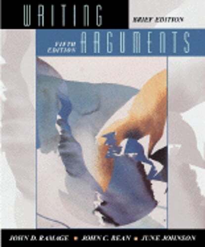 Writing arguments rhetoric - writing,
