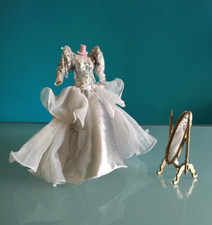 "MATTEL" Abito per Barbie "HAPPY HOLIDAYS SOIR DE LUNE GRAND GALA", 1992, silver