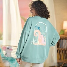 Felpa oversize ricamata disney - ricamata,