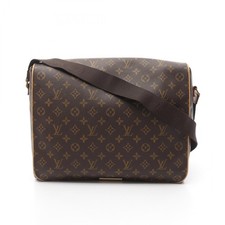Borsa a tracolla Louis Vuitton Abbesses Messenger M45257 monogramma usata LV